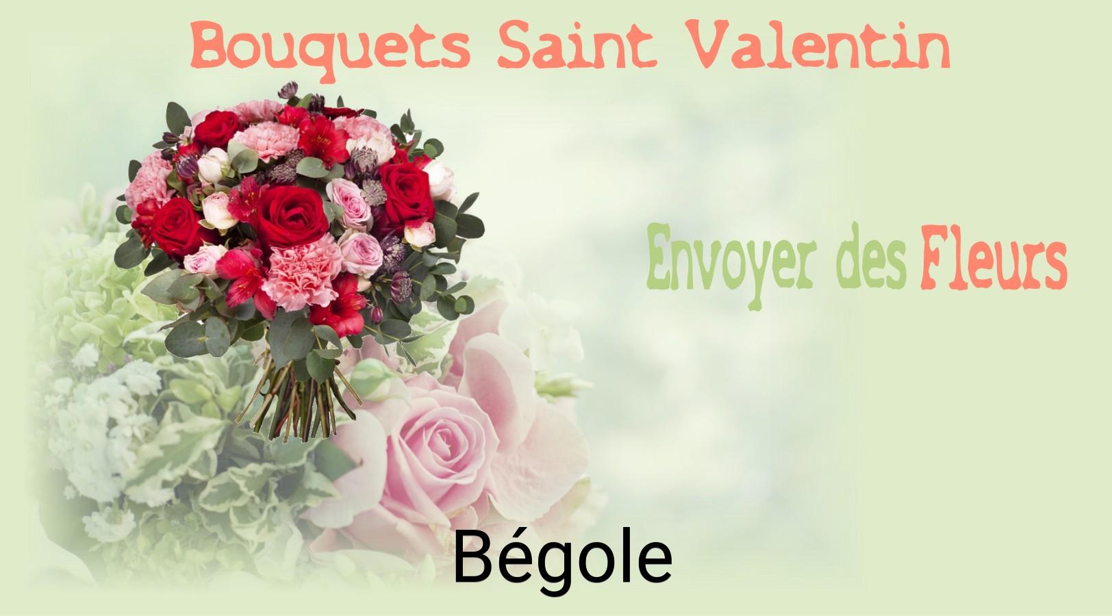 Roses de Saint-Valentin livrées à Bégole